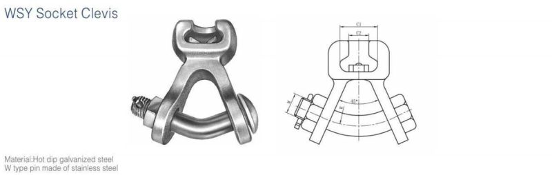WSY Socket Clevis - 图片 2